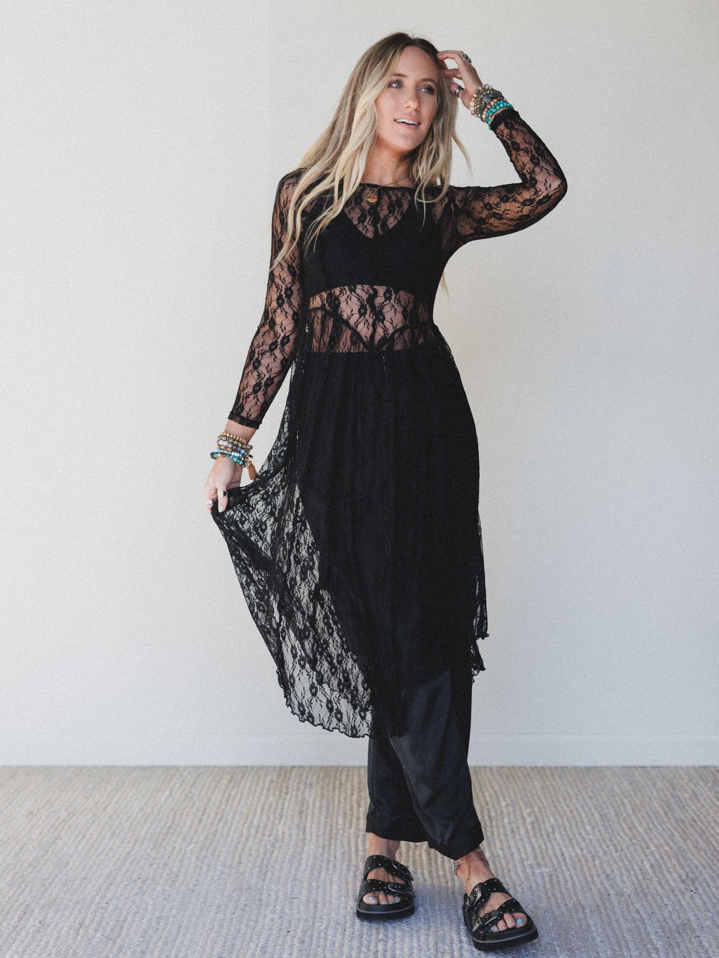 Sunstone Vale Dress - Black - Pre Order