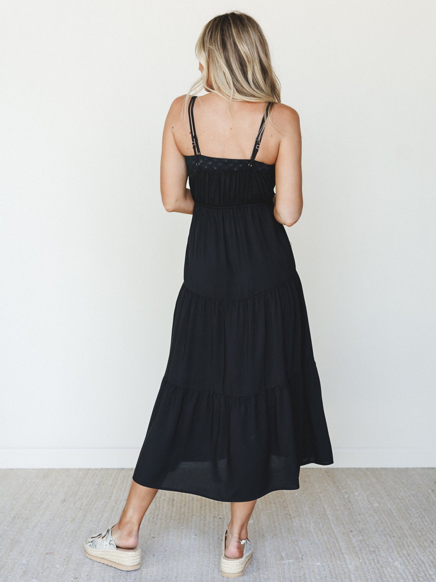 By The Bay Maxi Dress - Black