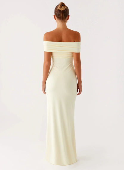 Countless Maxi Dress - Yellow
