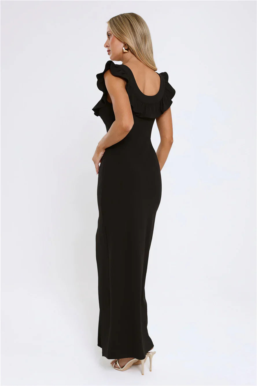 The Dress Up Club Maxi Dress Black