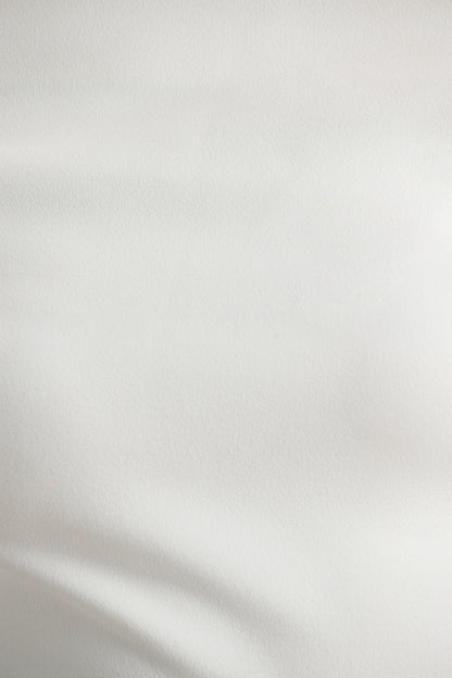 Alexandra | White Asymmetric Draped Jumpsuit