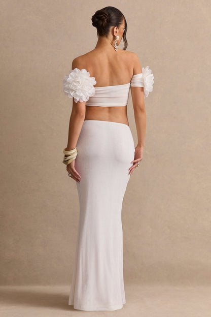Arwenne | White Maxi Skirt