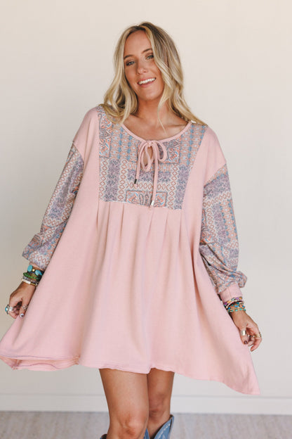 The Nest Sky Light Dress - Rose Multi - Pre Order