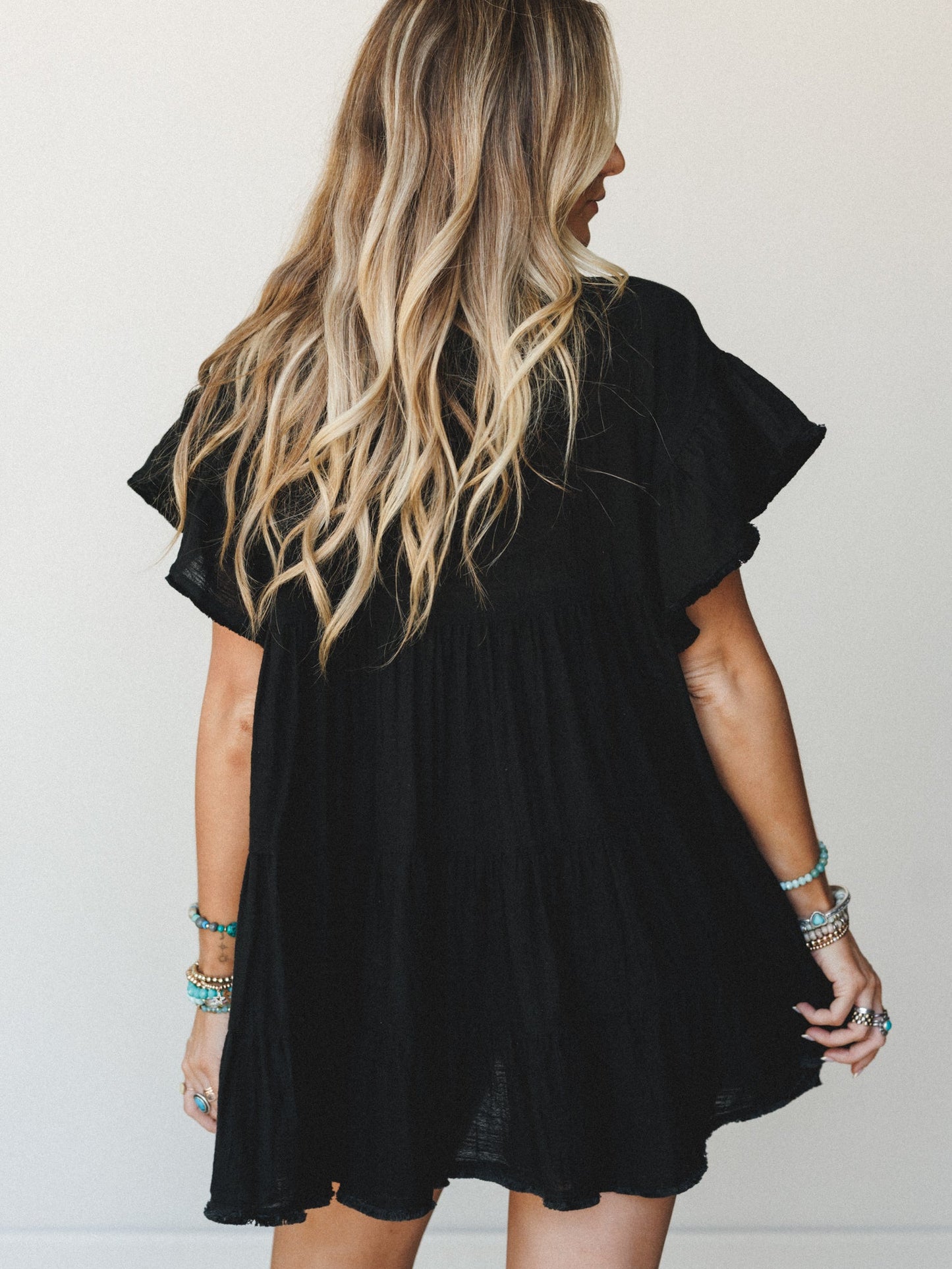 Little Black Mini Dress - Black