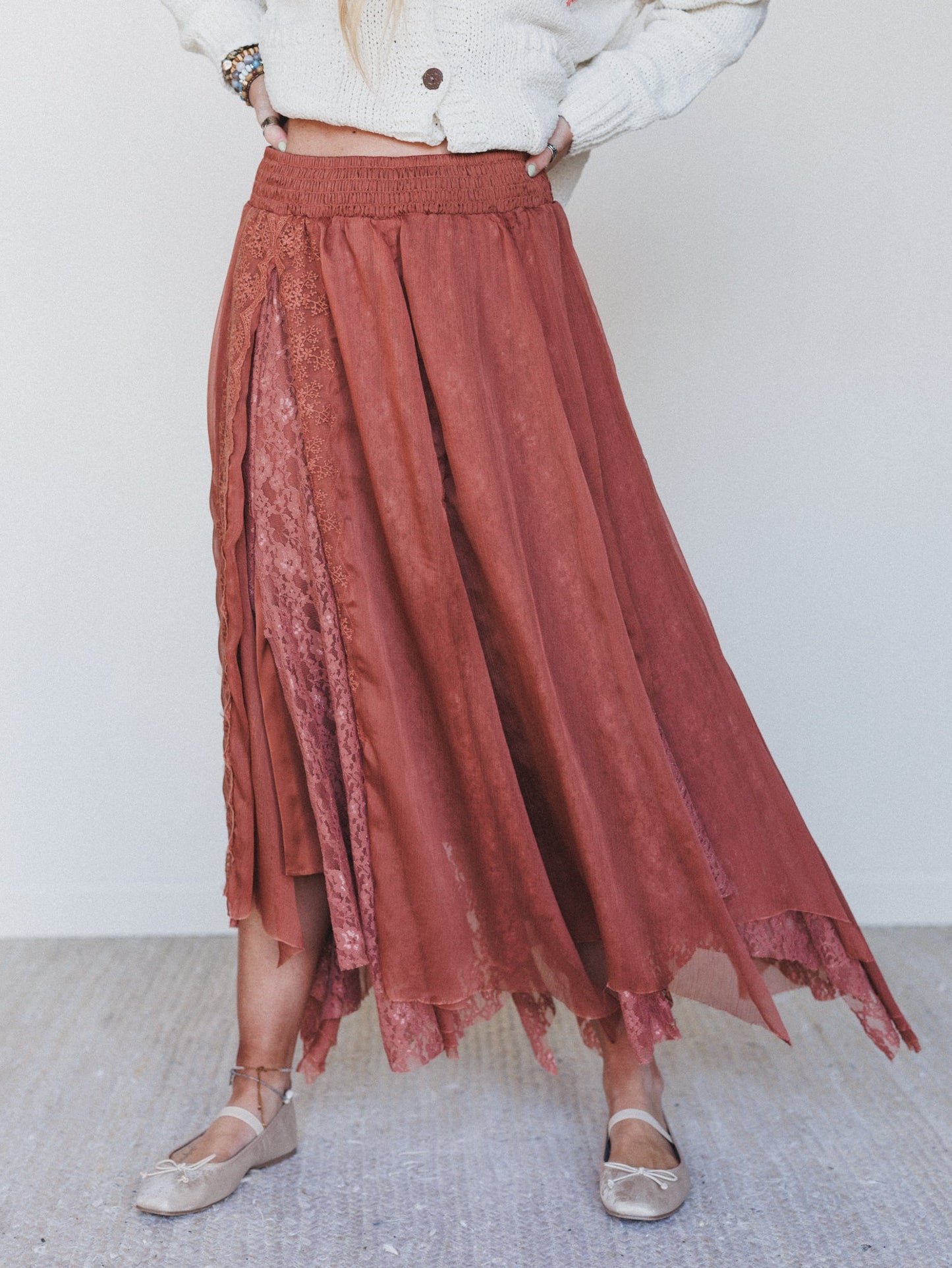 Pixi Disco Maxi Skirt - Chocolate - Pre Order